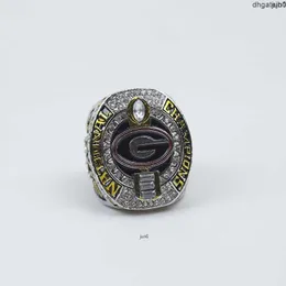 U5xg Designer-Gedenkring Ringe Neuer 2021 Sec University of Georgia Bulldog Championship Ring 9n42 V0ut