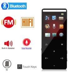 Плееры Портативный Mp3-плеер Bluetooth Hi-Fi Звук без потерь Сенсорный экран Аудио Музыка MP3-видеоплеер Поддержка чтения электронных книг TF-карты