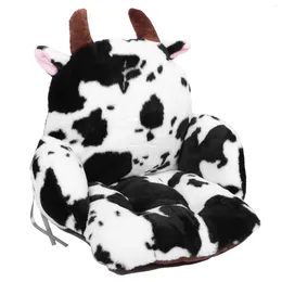 Pillow Cow Backrest Sofa Mat PP Cotton Seat Chair Throw Pillows For Couch Novel Practical Puffy Child S