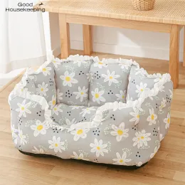 Mats Summer Cat Bed House Kennel Dog Bed Dog Rug Cats Bed Small Dog House Cushion Sofa Bed Cat House Pet Bed Pet Tent
