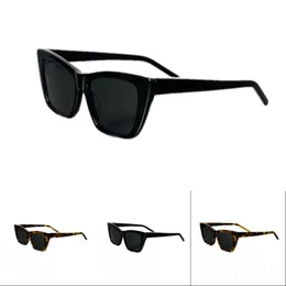 Siyah Beyaz Kadın Güneş Gözlüğü 276 Mika Shades Lunette Klasik Vintage Gözlükler Moda Aksesuarları Sokak Alışveriş Tasarımcısı Erkekler İçin Güneş Gözlüğü PJ020 B4