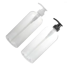 Liquid Soap Dispenser 2 Pcs Shampoo Bottle And Conditioner Bottles Clear The Pet Press Pump