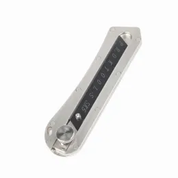 Messer-Allzweckmesser aus Edelstahl, 18 mm Stahl, Tapetenmesserhalter, langlebig, robust, schnelles Schneiden, manuelle Verriegelung für bequemen Halt