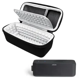 Akcesoria Hard Eva Case for Anker Soundcore Boost 20W Pudełko głośnikowe z miękką wewnętrzną podszewką i wodoodporną skorupą do podróży i domu