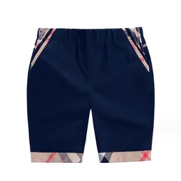 Pantaloncini estivi per neonati carini Pantaloncini scozzesi per bambini Pantaloni casual da ragazzo stile gentiluomo