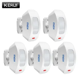 Detector 5Pcs/lots KERUI P817 Wireless Infrared PIR Motion Detector Curtains Sensor Compatible With Burglar Security Alarm System