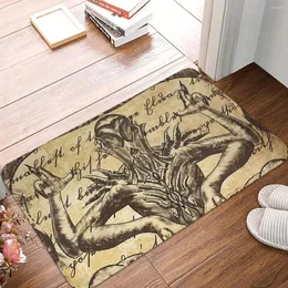 Tappeti Cucina antica Tappeto antiscivolo Eldrich God Ula Tappetino per camera da letto Porta d'ingresso Zerbino Tappeto decorativo