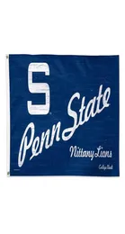 Penn State University Throwback Vintage 3x5 College-Flagge 3x5ft Outdoor oder Indoor Club Digitaldruck Banner und Flaggen Whole5701440