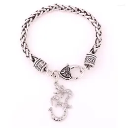 Charm Bracelets Bracelet Unisex Buddhism Style Mandala Buddhist Buddha Chakra Wheat Link Chain Zinc Alloy Provide Drop