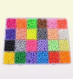 36 لونًا 25600 PCS Beads Beads Puzzle Crystal DIY Water Spray Magic Set Ball Games 3D Thandmange Toys for 2206082195158