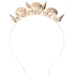 Hair Clips 1Pc Hoop Creative Headwear Shell Conch Headband Crown Decorative Headdress For Party Girls