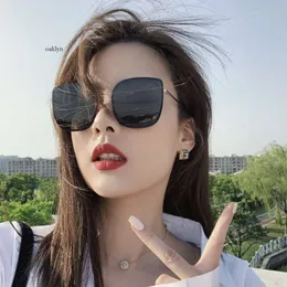 Ins Korean Version of Tiktok Harajuku 2021 New Star Women's Net Red Square Sunglasses