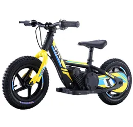 Source Factory Bicicletta elettrica per bambini da 16 pollici Balance Bike scorrevole per esterni