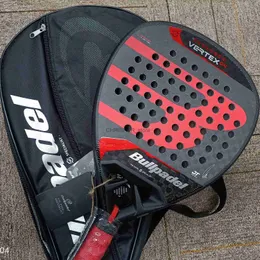 Tennis Rackets Padel Tennis Racket Professional Soft Face Carbon Fiber Soft EVA Face Paddle Tenis Racquet Sports Equipment With Cover BagL2402