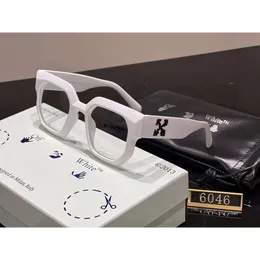 Tryb w Zonnebril Luxe Witte Luxe Ontwerper Voor Heren en Wo-Stijl 40001 Mode Klassieke Dikke Plaat Zwart Wit Vierkant Frame Brillen 6cotg 7fkf5