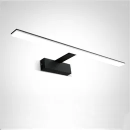 Wall Lamp Nordic Modern LED Mirror Headlights Minimalist Acrylic Light Barber Shop El Bathroom Cabinet Sconce Decor
