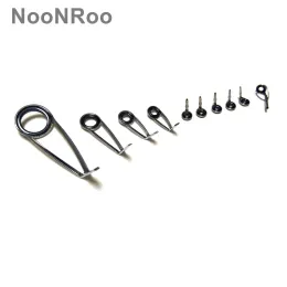 Rods NooNRoo Spinning Guide Kit KLH Series Fishing Rod Guide Set Saltwater Guides (10pcs/set) DIY Repair guides 5g/set 2SET