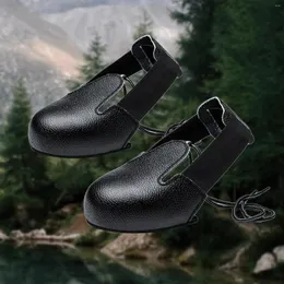 BOOTS 2PCS TOE Güvenli Ayakkabı Kapağı Çok Amaçlı Koruyucu Kapaklar Endüstri İşyeri için Anti Smash Cap Overoes