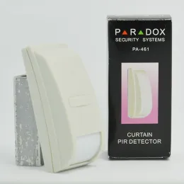 كاشف (4 قطع) Mini Curtain Pir Cetector Security Sensor Paradox PA461 Wired Motion Detector Home Alarm Anti theft