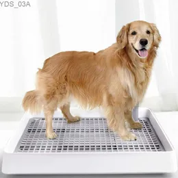 Other Dog Supplies Toilet Plastic Thickened Puppy Training Tray Pee Mat Supply Household Pad Holder YQ240227