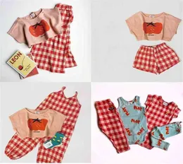 Summer BC Brand Kids T Koszule dla dziewcząt chłopców moda druk dzianina sweter Baby Oddler Botton ops EES Ubrania 2108044237271