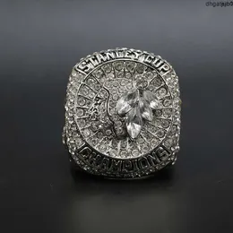 Cngf Designer Памятное кольцо Кольца НХЛ 2015 Чикаго Блэк Хокс Чемпионат по хоккею Кольцо Профессиональное 0om0 Wz45