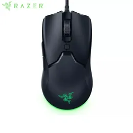 Słuchawki Razer Viper MISE Gaming Mysz 8500DPI Czujnik optyczny Chroma RGB Wired Mouse 61G Lekkie mysie myszy kablowe myszy dla graczy dla graczy