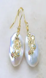 Super flash pendente di perla naturale di acqua dolce Perla Barroca in forma di Perla Barroca pendenti con gioielli per donna2978940