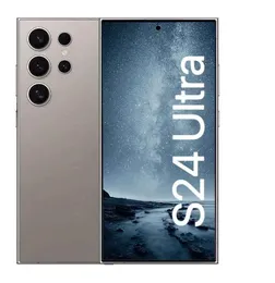 S24 Ultra 6.8 بوصة 5g الهاتف الذكي فتح الهواتف المحمولة S24 شاشة كاملة التعرف على وجه الوجه 13 مليون كاميرا GPS 256GB 1TB الهاتف الخليوي Android