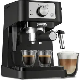 Verktyg manuell espressomaskin kaffebryggare latte cappuccino maker rostfritt stål mjölk skummande kanna kök apparater hem hem