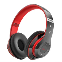 헤드폰 Bluetooth 헤드폰, 귀 위에 6 개의 EQ 모드가 포함 된 6S 접이식 무선 헤드폰, 40 시간 재생 시간 Hifi 스테레오 헤드셋 마이크