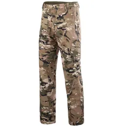 Pants Soft Shell Outdoors Pants Men Waterproof Camouflage Cargo Hunting Pants Mens Sport Joggers Military Tactical Fleece Trousers