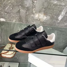 Isabel Paris Marant Spor Sneaker Tasarımcı Ayakkabı Markası Ami Ayakkabı Beth Kavrama Kayışı Düşük Top Beth Deri Soporluklar Moda Tasarımcısı Isabel Mens Trainers Boyutu 35-40