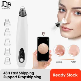 Scrubbers Visual Blackhead Remover Gesichtspores Blackhead Cleaner Ladargable Vacuum Saug Acne Reiniger WiFi -Mikroskopkamera Hautpflege