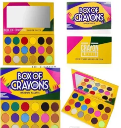 Auf Lager BOX OF CRAYONS Schattenpalette Lidschattenpalette 18 Farben Neuer Make-up-Lidschatten der niedrigste 8201671