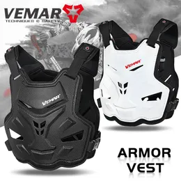 Motorcykel rustning Vemar Summer Body Bekväm andningsbar Motocross Jacket Anti-Fall Motorcykel Back Chest Protector