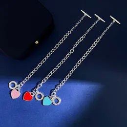 Charm Bracelets Womens Hearts Bracelets Love Jewelry Designer Chain Bracelet Luxury Letter Pendant T Bracelet For Women Charm Bangle Silver Wedding Jewlery CYD231