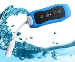 Players Hot Sales Hot Quality HiFi 4GB Swimming Diving Imperperperate mp3 player esporte mini clipe mp3 player com fones de ouvido de rádio FM