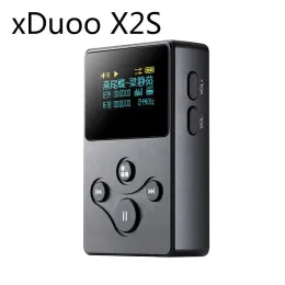 Player XDUOO X2S HIRES LÖSLESS PORTABLE MUSIKELEVELARE MP3 PORTABLE DSD128 Native Playback Direct Decoding 4K EQ HD Screen HiFi Player