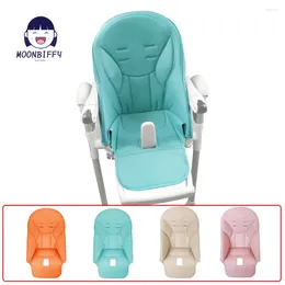 Bebek arabası çocukları deri yastık bebek yemek sandalye kapağı pu kompozit sünger koltuk vaka aksesuarları