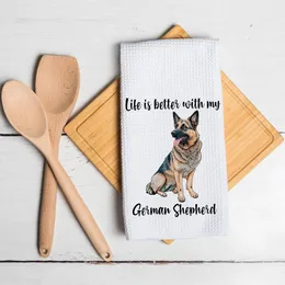 Don't Stop Retrievin Golden Funny Cute Dog Saying Kitchen Tea Strofinaccio 16x24 pollici Tovaglioli