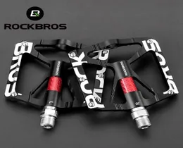 ROCKBROS Pedali bici Pedale da montagna ultraleggero MTB Cuscinetto riflettente Pedale da ciclismo Accessori per biciclette66866992486070