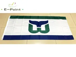 Hartford Whalers 3 stóp x 5 stóp 90 cm150 cm poliester America Flag Banner 5759354