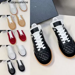 Chanelity Low Shoes Lace Womens Quilted Leather Tennis 운동화 연동 C 패션 Chan Paris Shoe Runners Suede Flats Jogging Casual 달리기