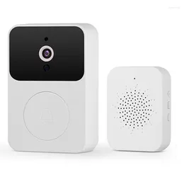 Campainha sem fio câmera campainha wi fi segurança proteção campainha da porta sistema de vídeo porteiro para casa monitor mudança voz
