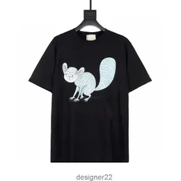 22SS hochwertiges Ananas-Herren-T-Shirt für Damen, Katze, legere T-Shirts, kurze Ärmel, Hip-Hop-Tops, T-Shirt, Punk-Druck, Buchstabe liebt Sommer-Skateboard-Bär