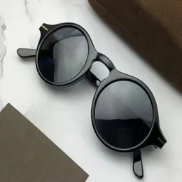 NewArrival Unisex Retro-Vintage Round Polarized Sunglasses UV400 46-23-145 처방전 Fullset CA295K를위한 수입 순수한 판자 풀 리크