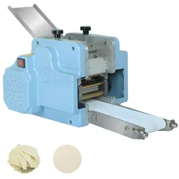 Wonton Pi Making Machine Dumpling Wrapper Maker Automatisk Baozi Skin Commercial Home Round Molding Machine Ravioli Square Skin