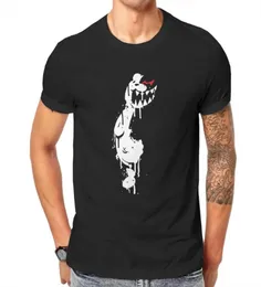 men039s tshirts danganronpa 베어 게임 페인트 monokuma t 셔츠 클래식 패션 고품질 tshirt 느슨한 Oneck 남자 tshirts7601219