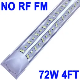 LED LED LED Optora, no-RF RM 72W T8 zintegrowane światło rurowe, wysoka wyjściowa pokrywka o wysokości 6500 tys. Magazyn 270 stopni magazyn